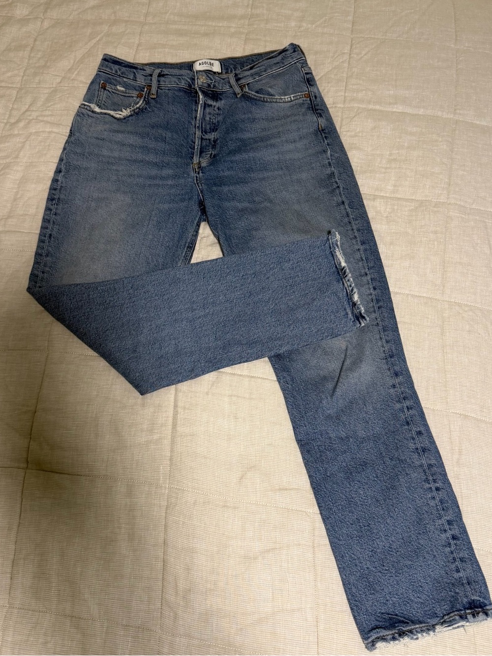 Agolde Riley Long Jeans - Picture 2 of 5